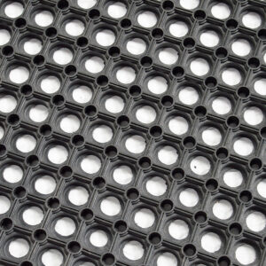 Hollow Ring Rubber Grass Mat (1m x 1m)