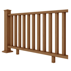 Brown Balustrade Post and Rail System (1.8m)