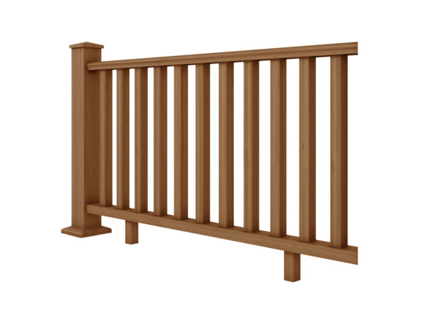 Brown Balustrade Post and Rail System (1.8m)