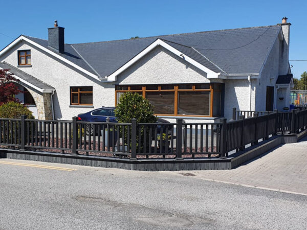 Grey Balustrade Post and Rail System (1.8m) - Image 6