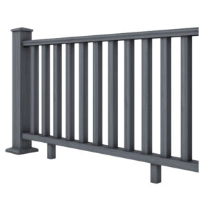 Charcoal Balustrade Post and Rail System (1.8m)