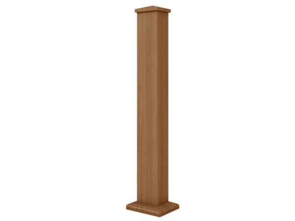 Brown Balustrade Post