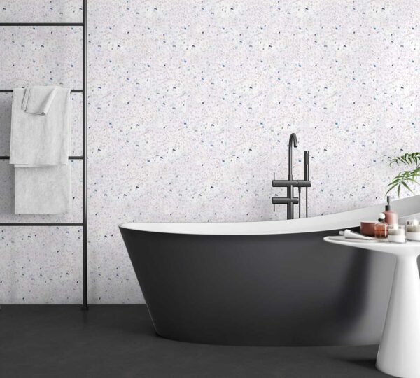 White Sparkle - Neptune 250 - PVC Wall Panels 250mm (4 Pack) - Image 3