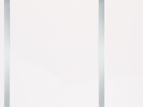 White Chrome - Neptune 4m long PVC Ceiling Panels - (4 Pack)