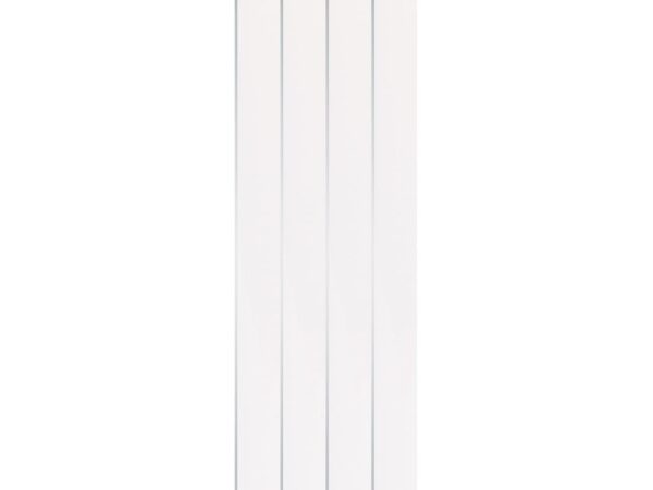 Sample- Neptune White with Chrome Strip PVC Ceiling Panels 8.5mm x 250mm x 4m pack of 4 - Image 2