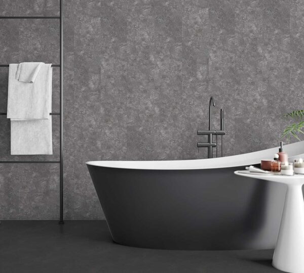 Grey Concrete - Neptune 250 - PVC Wall Panels 250mm (4 Pack) - Image 3