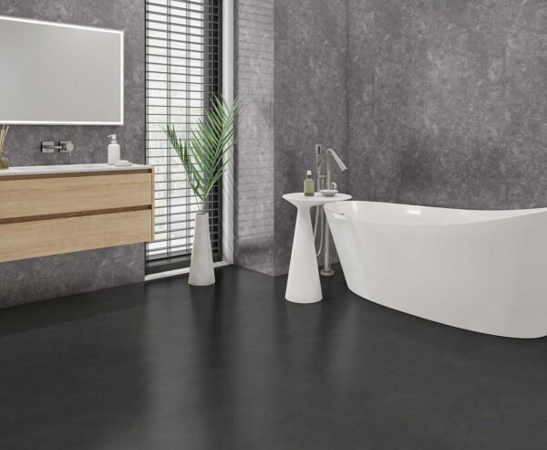 Grey Concrete - Neptune 250 - PVC Wall Panels 250mm (4 Pack) - Image 4