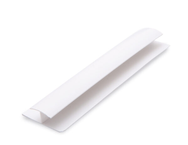 H Trim White 8mm x 2.7m