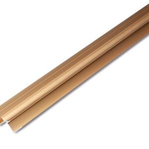 Aluminium Internal Corner (for 10mm panels) Gold2.4m
