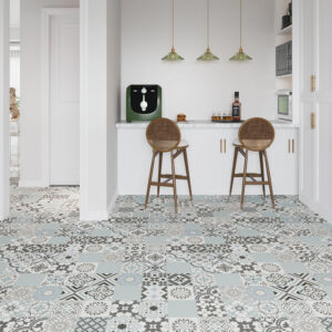 Corfu Mosaic Tiles SPC Flooring 1.49m2 per pack