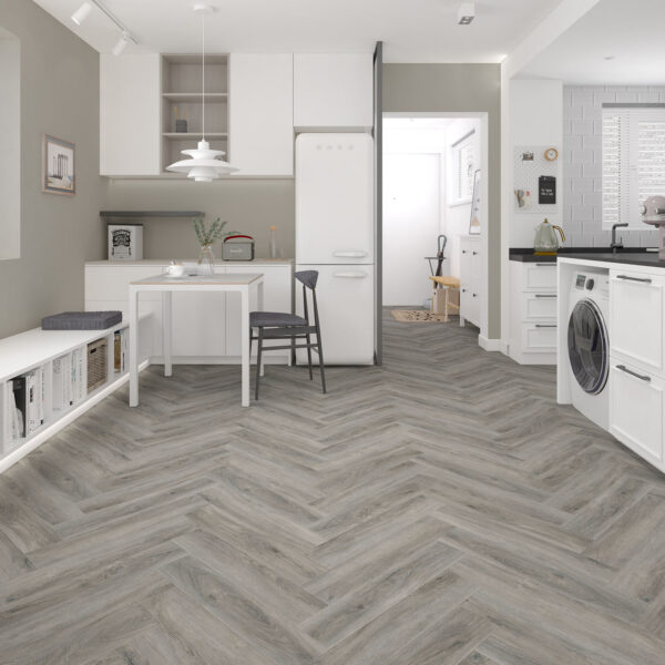 Sample- Concord Ash Herringbone