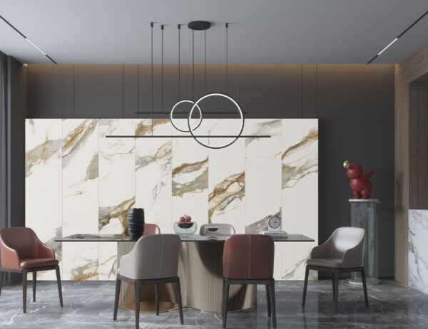 Bronze Carrara 600 - Odyssey SPC Wall Panel 600mm