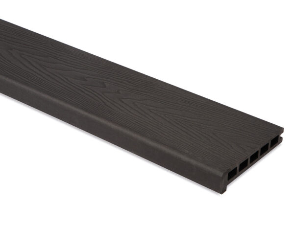 Suelo Composite Decking Stair Edge Board Charcoal 3600mm - Image 2