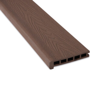 Suelo Composite Decking Stair Edge Board Brown 3600mm