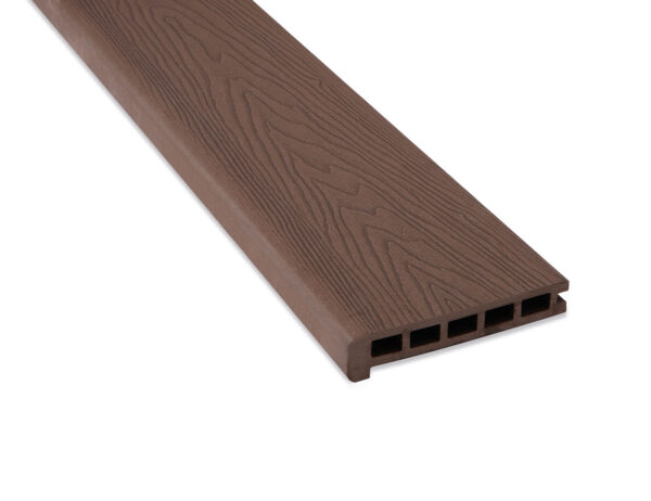Suelo Composite Decking Stair Edge Board Brown 3600mm