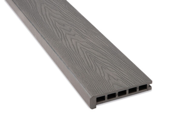 Suelo Composite Decking Stair Edge Board Grey 3600mm