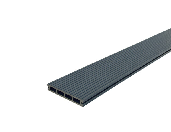 Grey 23mm Double Sided Estandar Decking Board (146mm x 3,600mm)