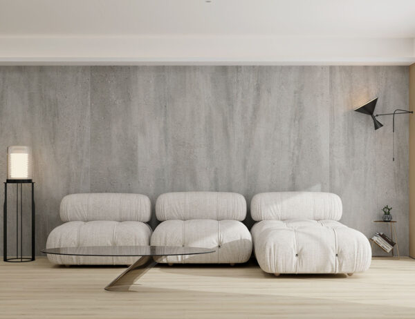 Grey Concrete 600 - Odyssey SPC Wall Panel 600mm