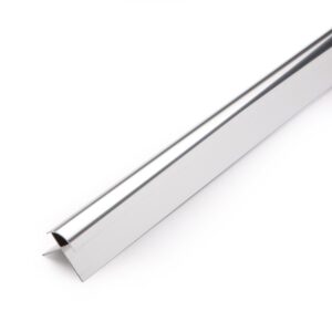 chrome finishing trim for pvc panels