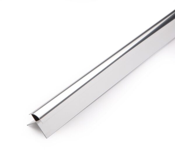 chrome finishing trim for pvc panels