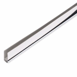 chrome finishing trim for pvc panels