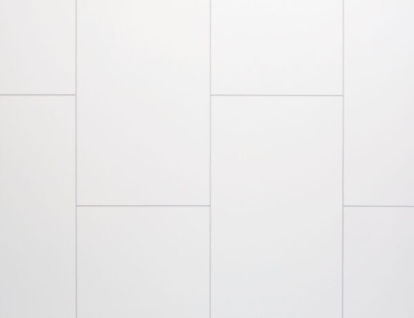 Grout Line Large White Tile - - Neptune 1000 - PVC Wall Panel - 1m - (Single Pack)