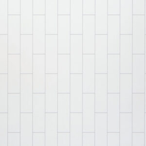 Sample- Grout Line White London Tile - 1,000 x 2,400mm