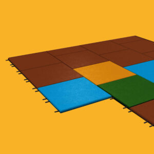 Rubber Safety Tiles