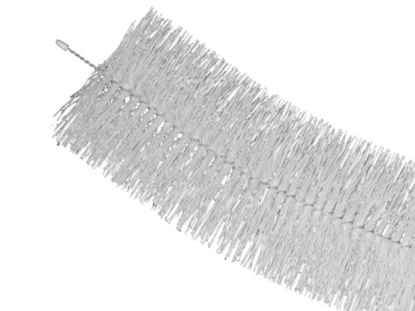 Gutterbrush White W:100mm L:4M