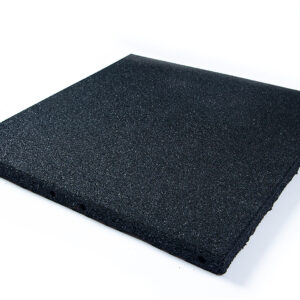 Rubber Tile 30mm Black 500mm x 500mm