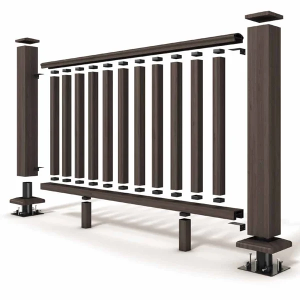 Charcoal Balustrade Top & Bottom Rail (box4)
