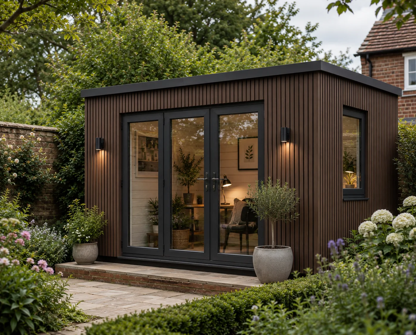 Castellated Cladding Brown 170mm - Image 2