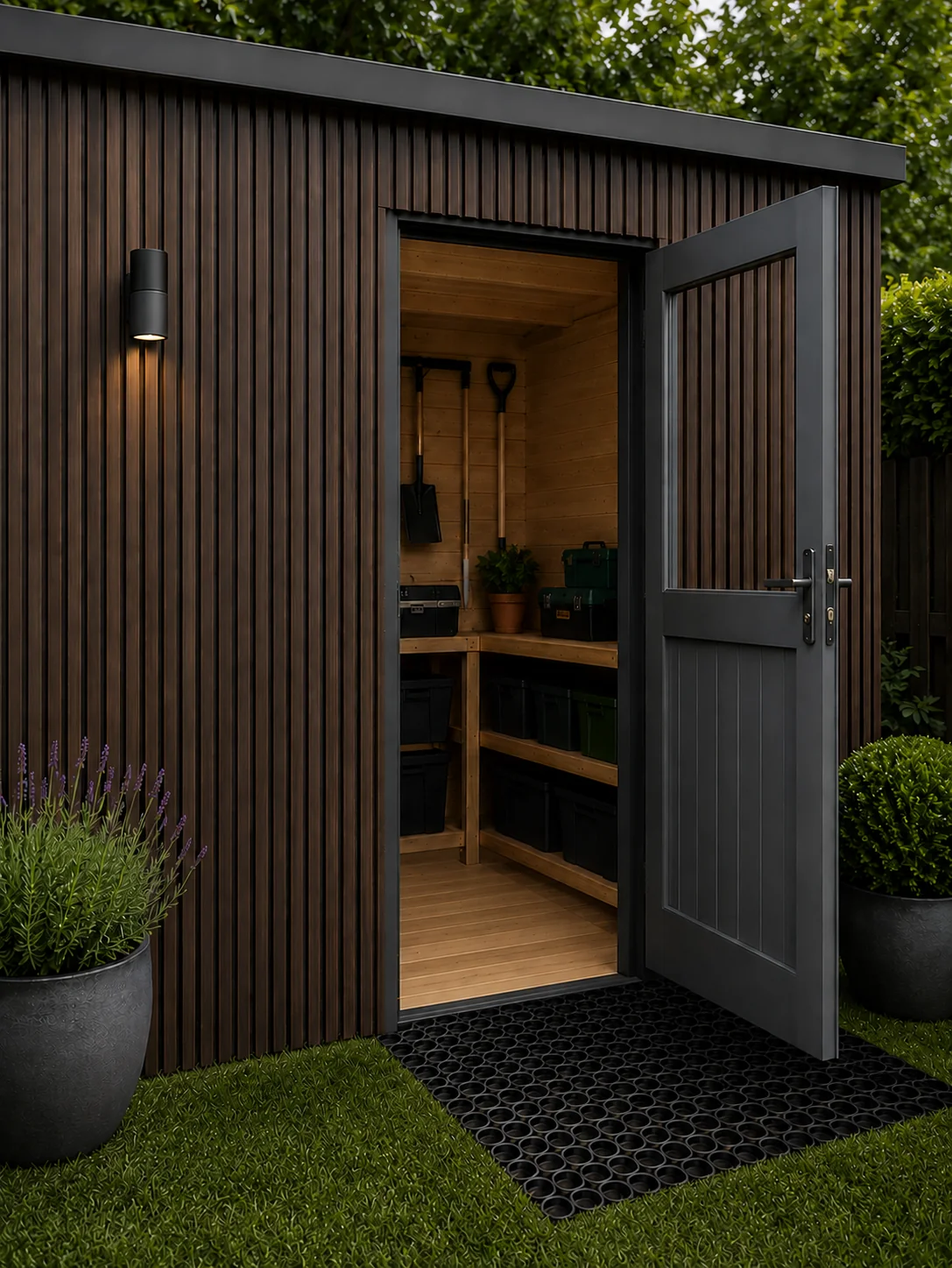 Castellated Cladding Brown 170mm - Image 3
