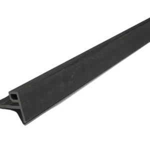 Castellated Cladding Charcoal F Trim