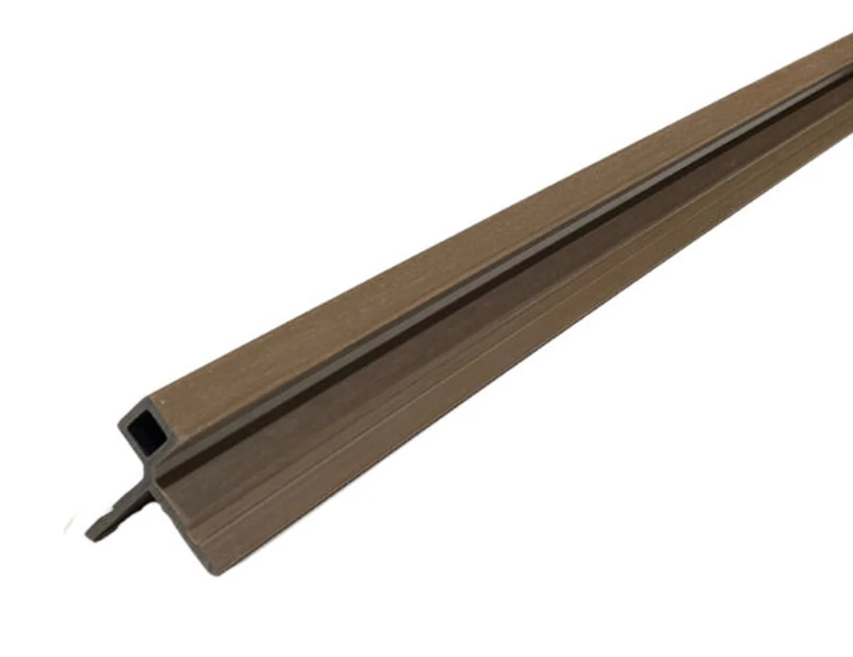 Castellated Cladding Brown Y Trim