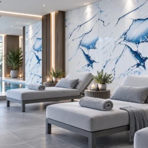 Arctic Blue - Neptune 1000 - PVC Wall Panel - 1m - (Single Pack)